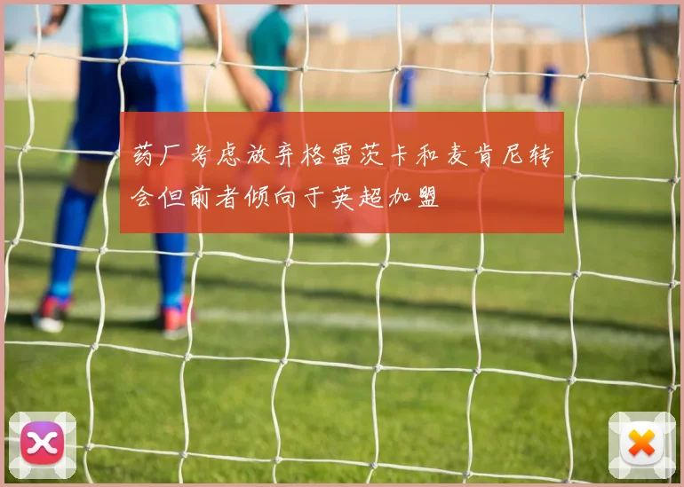药厂考虑放弃格雷茨卡和麦肯尼转会但前者倾向于英超加盟